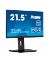 iiyama Monitor 21.5 cala XUB2292HSU-B6 IPS,100Hz,FreeSync,PIVOT,0.4ms,HDMI,  DP,4xUSB(3.2),2x2W,HAS(150mm) - nr 63