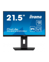 iiyama Monitor 21.5 cala XUB2292HSU-B6 IPS,100Hz,FreeSync,PIVOT,0.4ms,HDMI,  DP,4xUSB(3.2),2x2W,HAS(150mm) - nr 64