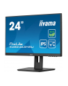 iiyama Monitor 23.8 cala ProLite XUB2463HSU-B1 IPS,100HZ,ECO,3ms,SLIM,HDMI,DP,2x USB3.22x2W,HAS(150mm),TCO,EPEAT - nr 95