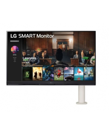 lg electronics Monitor 32SQ780S-W 32 cale Smart 4K UHD webOS Ergo