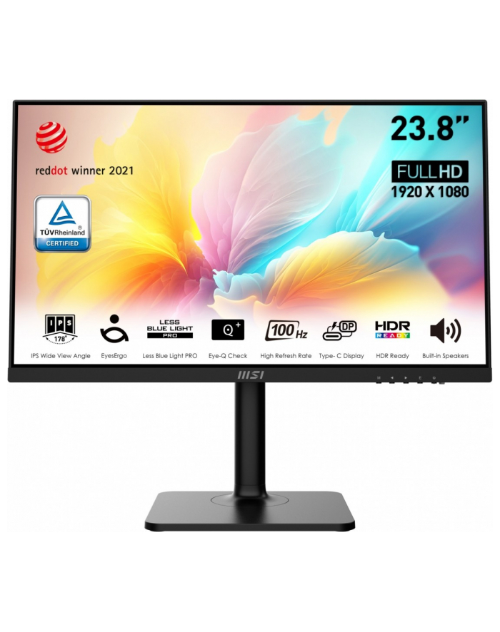 msi Monitor Modern MD2412P 23.8 cala/FLAT/LED/FHD/100Hz główny