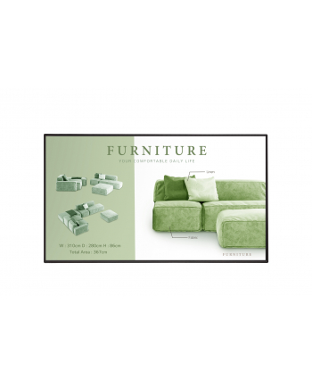 lg electronics Monitor wielkoformatowy 49UM5N-H 500cd/m2 UHD 24/7