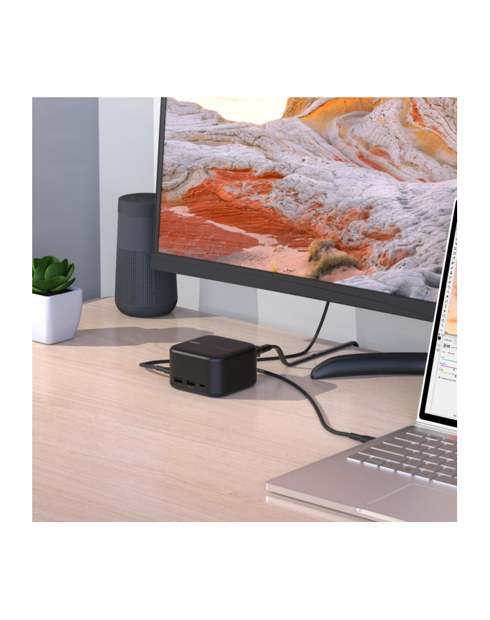 belkin Stacja Dokująca GaN 6w1 USB-A USB-C Eth HDMI PD główny