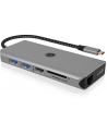 icybox Stacja dokująca IB-DK4061-CPD 12w1,2xHDMI, PD 100W - nr 51