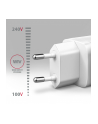axagon ACU-DPQ65W Ładowarka sieciowa GaN 65W, 3x port (USB-A + dual USB-C) PD3.0/QC4+/PPS/Apple, biała - nr 24