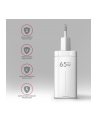 axagon ACU-DPQ65W Ładowarka sieciowa GaN 65W, 3x port (USB-A + dual USB-C) PD3.0/QC4+/PPS/Apple, biała - nr 37