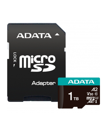 adata Micro SD PremierPro 1TB UHS1 U3 V30 100/85 MB/s + adapter nr 1