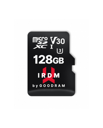 goodram Karta microSD IRDM 128GB UHSI U3 adapter