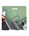 axagon HMC-10HLS Wieloportowy hub USB 5Gbps 4x USB-A, HDMI 4K/60Hz, RJ-45, SD/microSD, PD 100W, 25cm USB-C kabel - nr 24