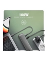 axagon HMC-10HLS Wieloportowy hub USB 5Gbps 4x USB-A, HDMI 4K/60Hz, RJ-45, SD/microSD, PD 100W, 25cm USB-C kabel - nr 36