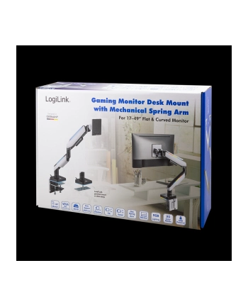 LOGILINK BP0162 Monitor mount 17-49inch gaming gas spring nr 2