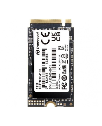 TRANSCEND 1TB M.2 2242 PCIe Gen4x4 NVMe 3D TLC DRAM-less nr 2