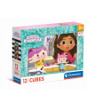Clementoni Klocki obrazkowe 12el Koci Domek Gabi. Gabby's Dollhouse 41193 - nr 2