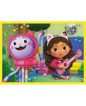 Clementoni Klocki obrazkowe 12el Koci Domek Gabi. Gabby's Dollhouse 41193 nr 2