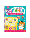 aksjomat Książeczka Wesołe zadania z tygryskiem urwiskiem. Aktywizująca książeczka z naklejkami 4+ - nr 1