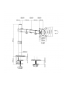 LOGILINK BP0171 Monitor mount 17-32inch arm length 376 mm steel Kolor: CZARNY - nr 10
