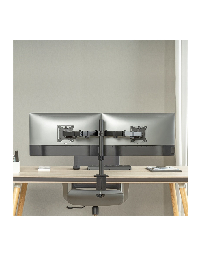 LOGILINK BP0172 Dual monitor mount 17-32inch arm length each 376 mm aluminu główny