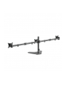 LOGILINK BP0174 Triple monitor mount 17-27inch arm length each 658 mm with smartphone holder aluminum - nr 4