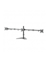 LOGILINK BP0174 Triple monitor mount 17-27inch arm length each 658 mm with smartphone holder aluminum - nr 5