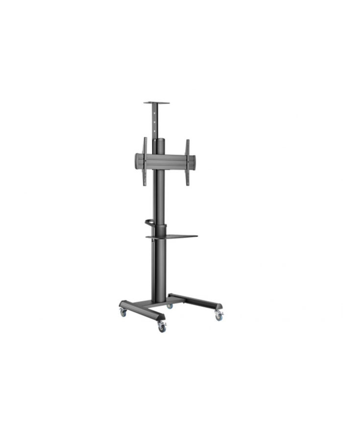 GEMBIRD Aluminum TV floor stand with caster wheels 37-70inch Kolor: CZARNY główny