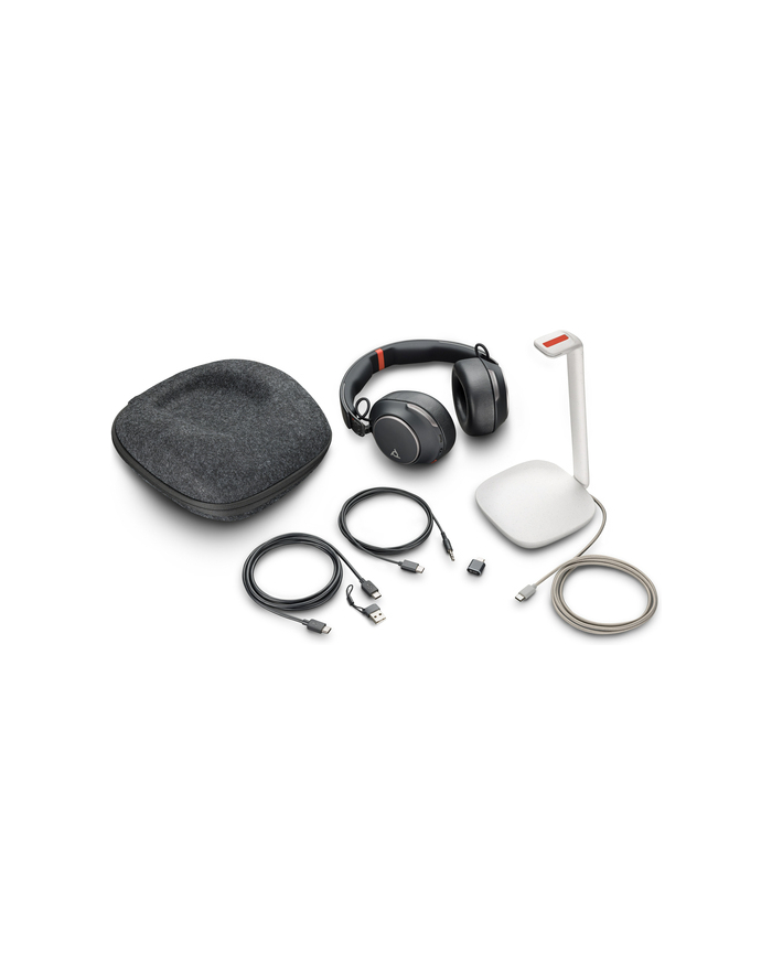 hp inc. HP Poly Voyager Surround 85 UC USB-C Headset +USB-C/A Adapter +Charging Stand główny