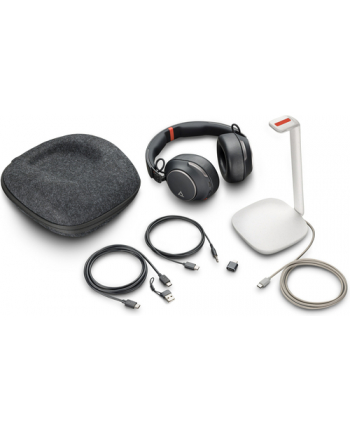 hp inc. HP Poly Voyager Surround 85 UC USB-C Headset +USB-C/A Adapter +Charging Stand nr 1