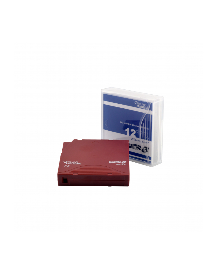 tandberg data TANDBERG LTO-8 Data Cartridge 12TB/30TB includes barcode labels 5-pack główny