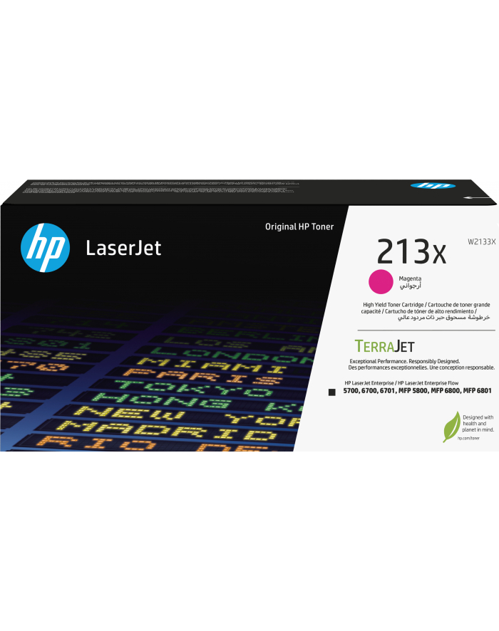 hp inc. HP 213X Magenta Original LaserJet Toner Cartridge główny