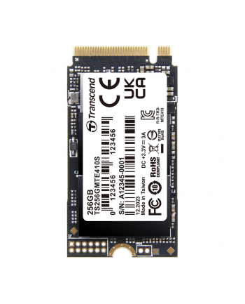 TRANSCEND 256GB M.2 2242 PCIe Gen4x4 NVMe 3D TLC DRAM-less