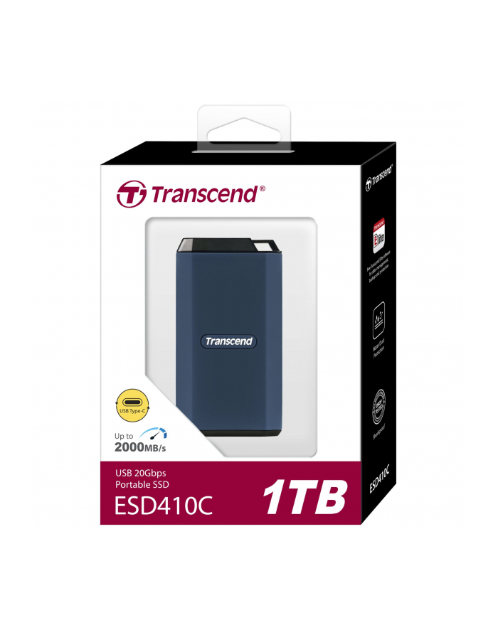 TRANSCEND ESD410C 1TB External SSD USB 20Gbps Type C główny