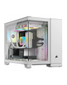 CORSAIR 2500X Tempered Glass mATX Mid-Tower White - nr 12