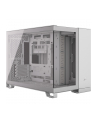 CORSAIR 2500X Tempered Glass mATX Mid-Tower White - nr 1