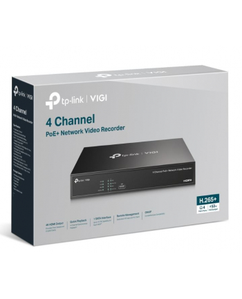 tp-link Rejestrator wideo VIGI NVR1004H 4-kanałowy