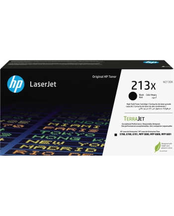 hp inc. HP 213X Black Original LaserJet Toner Cartridge nr 1