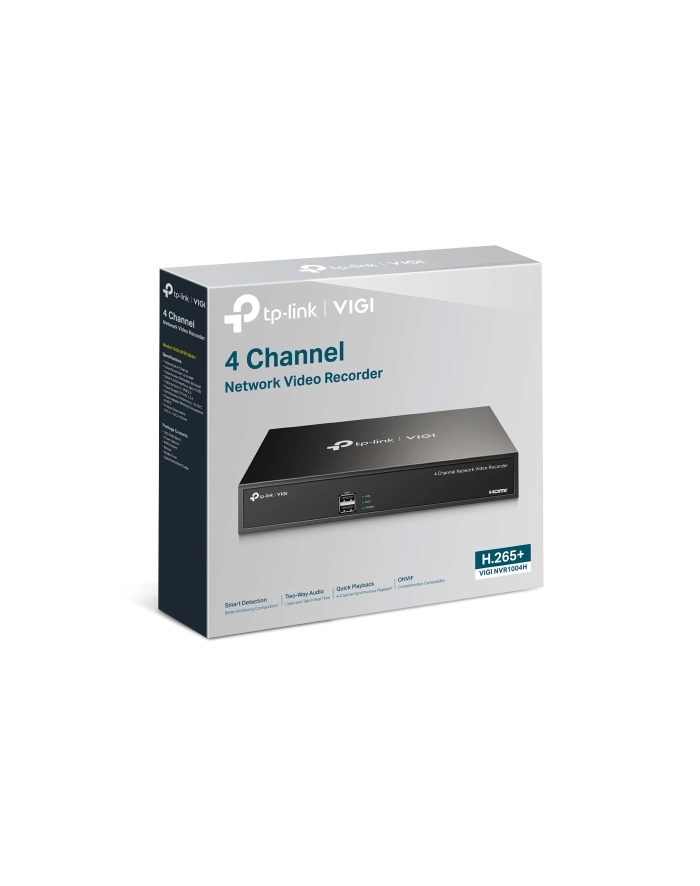 tp-link Rejestrator wideo VIGI NVR1004H 4-kanałowy główny