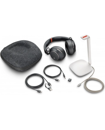 hp inc. HP Poly Voyager Surround 85 UC USB-C Headset +USB-C/A Adapter +Charging Stand
