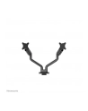 NEOMOUNTS Select Desk Mount Double Display Topfix Clamp and Grommet - nr 35