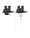 NEOMOUNTS Select Desk Mount Double Display Topfix Clamp and Grommet - nr 5