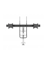 NEOMOUNTS Select Desk Mount Double Display Crossbar Topfix Clamp and Grommet - nr 6
