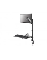 NEOMOUNTS desk mounted sit-stand workstation Screen Keyboard ' Mouse - nr 17