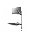 NEOMOUNTS desk mounted sit-stand workstation Screen Keyboard ' Mouse - nr 1