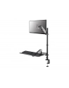 NEOMOUNTS desk mounted sit-stand workstation Screen Keyboard ' Mouse - nr 27