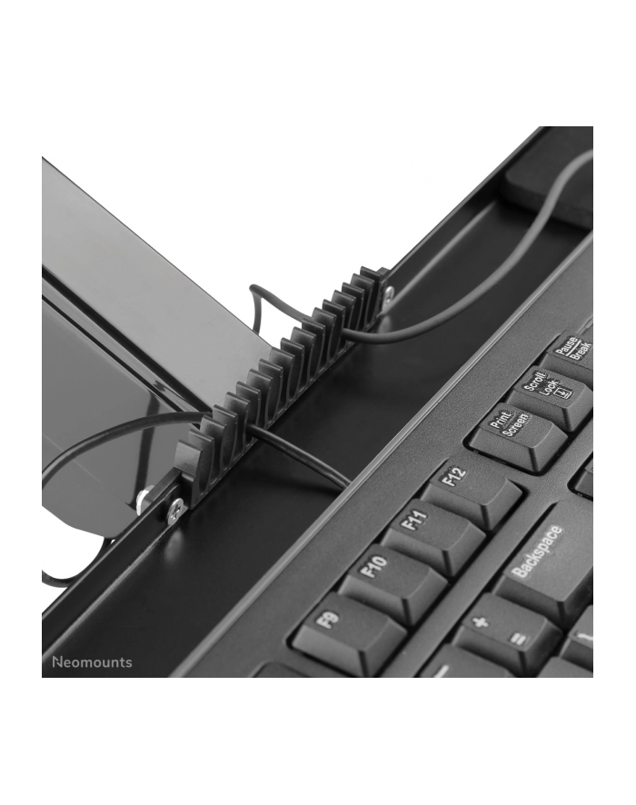 NEOMOUNTS desk mounted sit-stand workstation Screen Keyboard ' Mouse główny