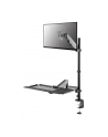 NEOMOUNTS desk mounted sit-stand workstation Screen Keyboard ' Mouse - nr 54