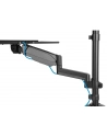 NEOMOUNTS desk mounted sit-stand workstation Screen Keyboard ' Mouse - nr 62