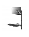 NEOMOUNTS wall mounted sit-stand workstation Screen Keyboard ' Mouse - nr 1