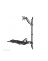 NEOMOUNTS wall mounted sit-stand workstation Screen Keyboard ' Mouse - nr 33