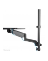 NEOMOUNTS wall mounted sit-stand workstation Screen Keyboard ' Mouse - nr 39