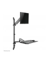 NEOMOUNTS wall mounted sit-stand workstation Screen Keyboard ' Mouse - nr 3