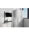 NEOMOUNTS wall mounted sit-stand workstation Screen Keyboard ' Mouse - nr 48